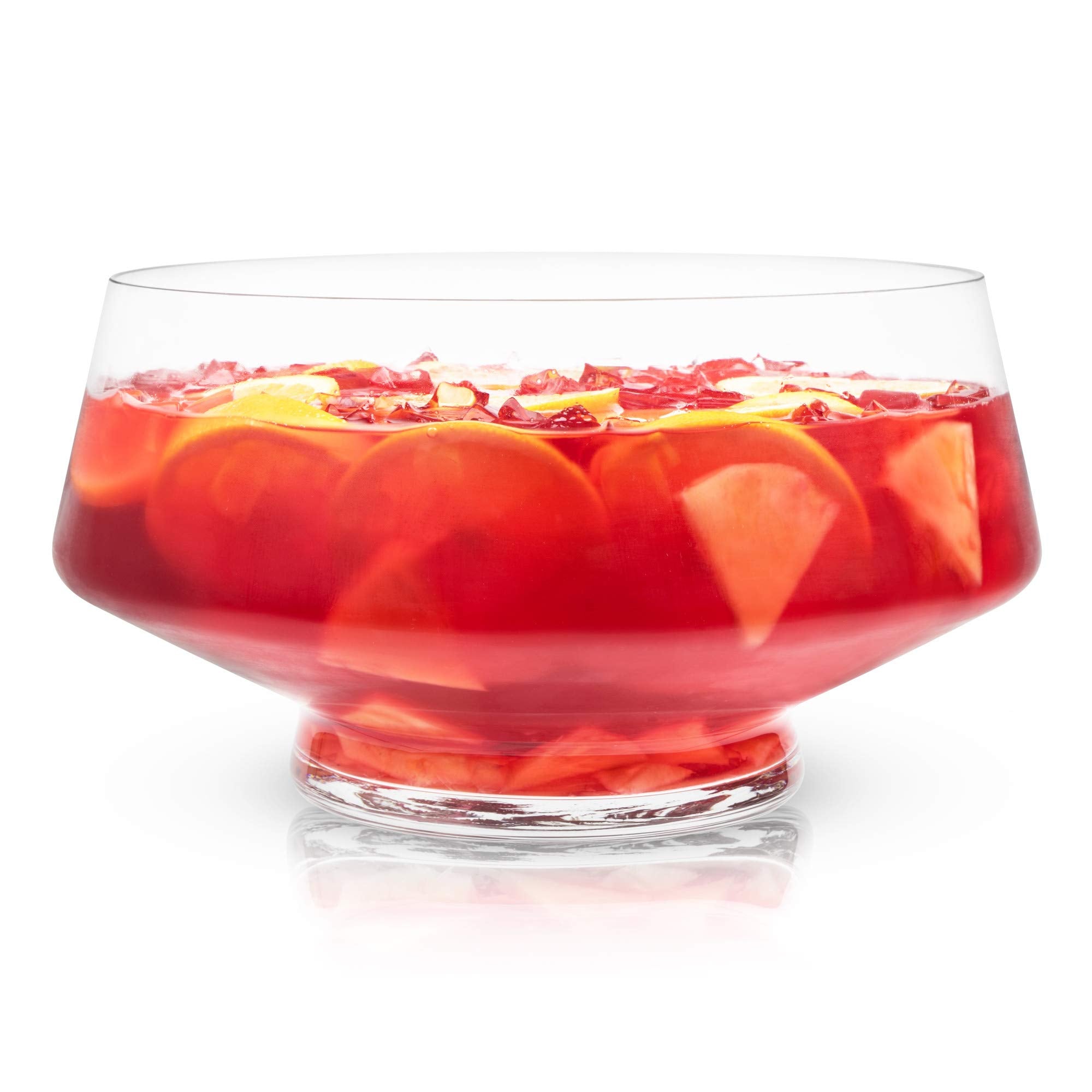 Viski punch bowl shown as a festive party serving centerpiece
