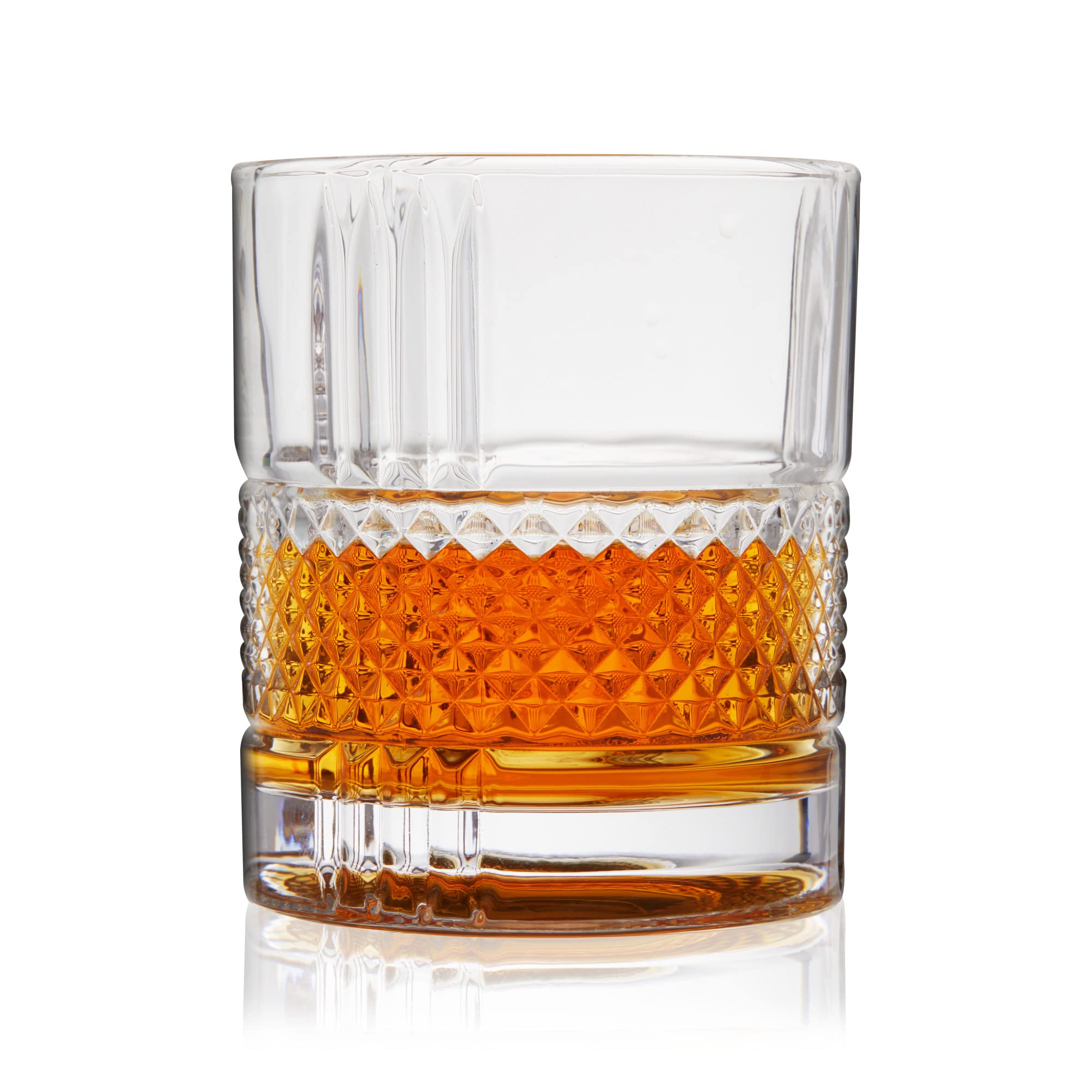 Viski Revolve dishwasher-safe glass ready for quick cleanup.