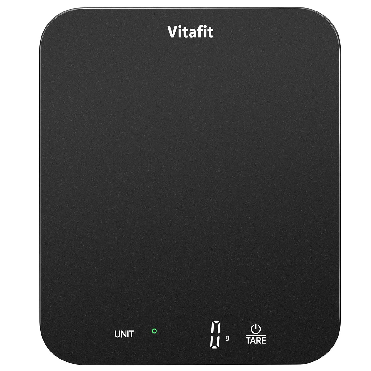 Vitafit 33lb scale with 0-1oz-1g precision display for accurate ingredient weighing