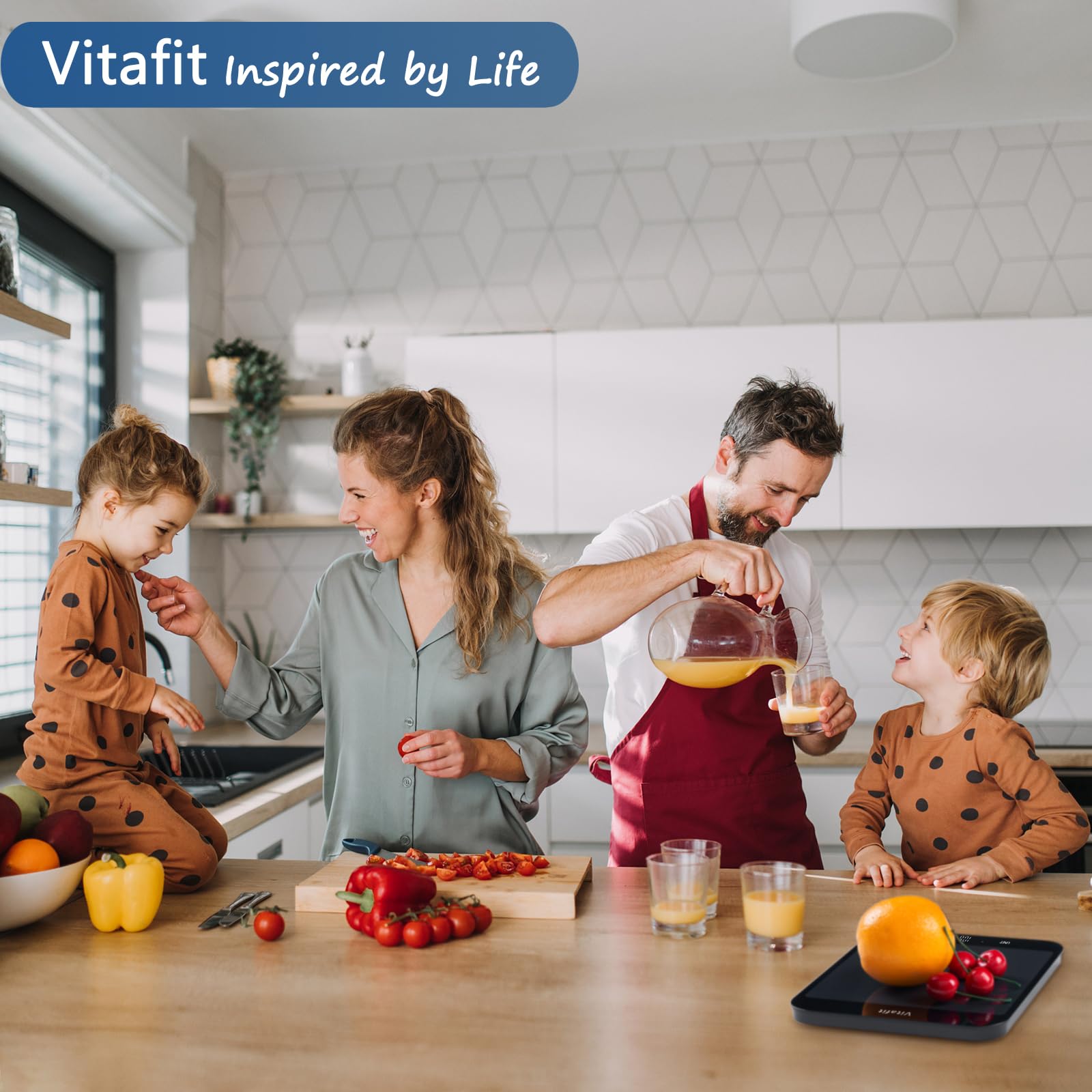 Vitafit four load cells provide reliable measurements across ingredients