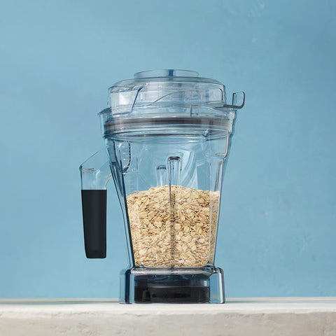 Vitamix 48-ounce dry grains container ready for flour and dough