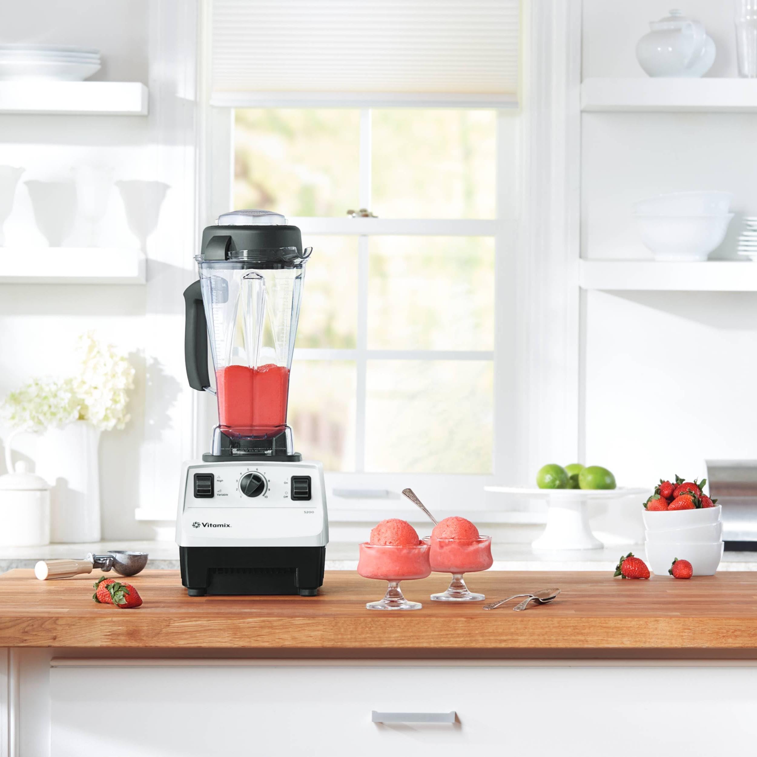 Vitamix 5200 64-ounce classic container ready for large batches and family meals.