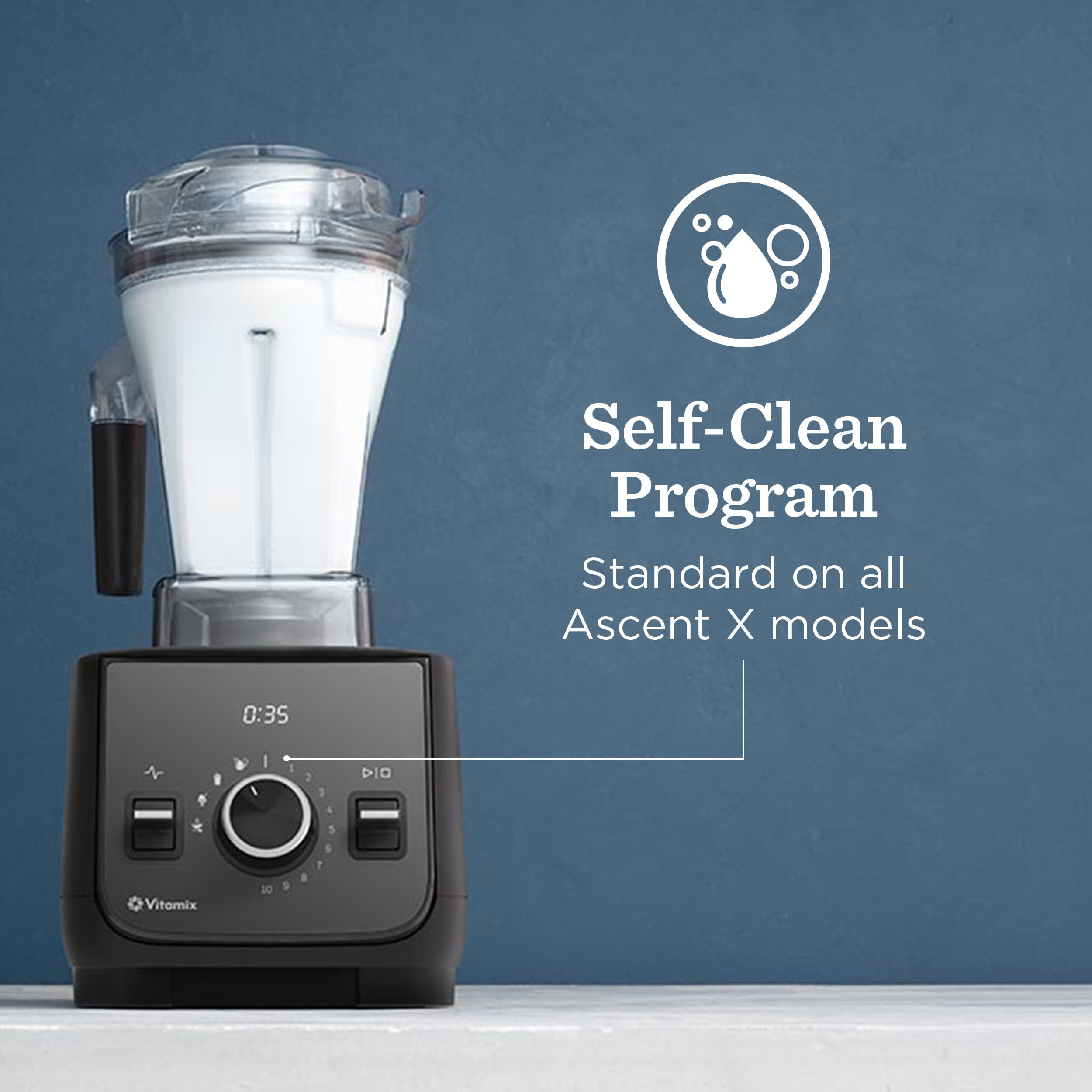 Vitamix Ascent X2 48-ounce container designed for large or small batches