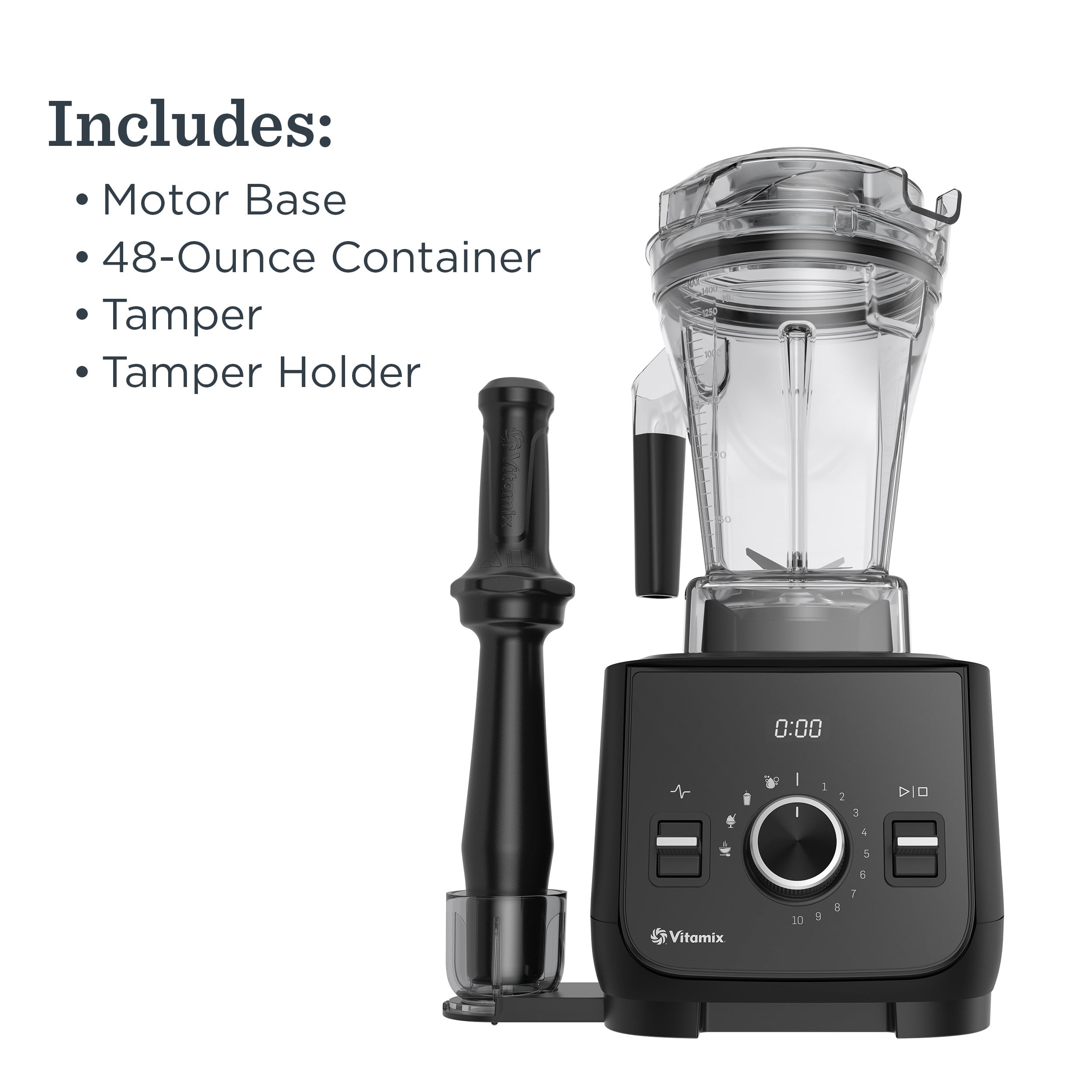 Vitamix Ascent X2 three blending programs for smoothies, desserts, soups