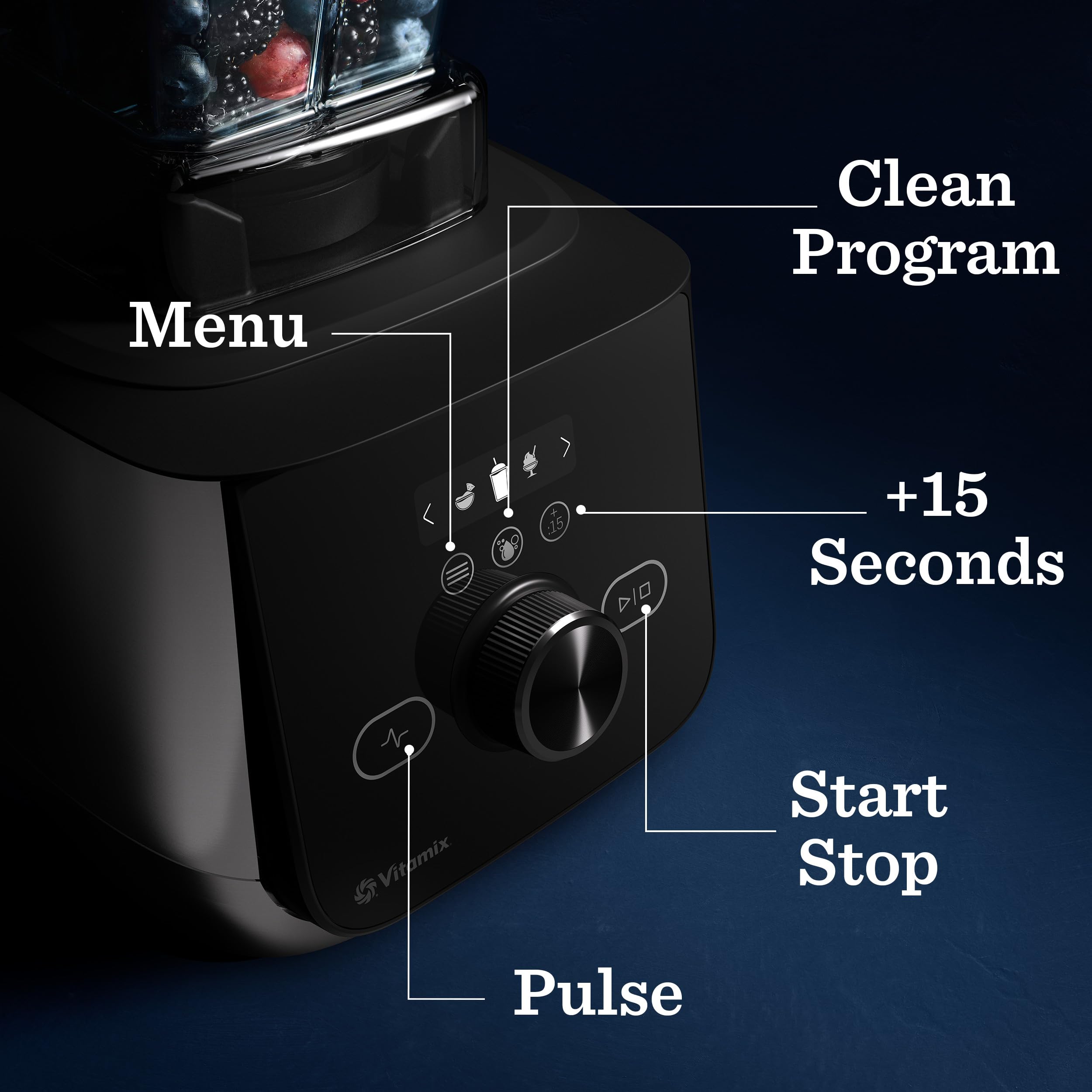 S2 tamper with holder included for thick blends in the Vitamix X4