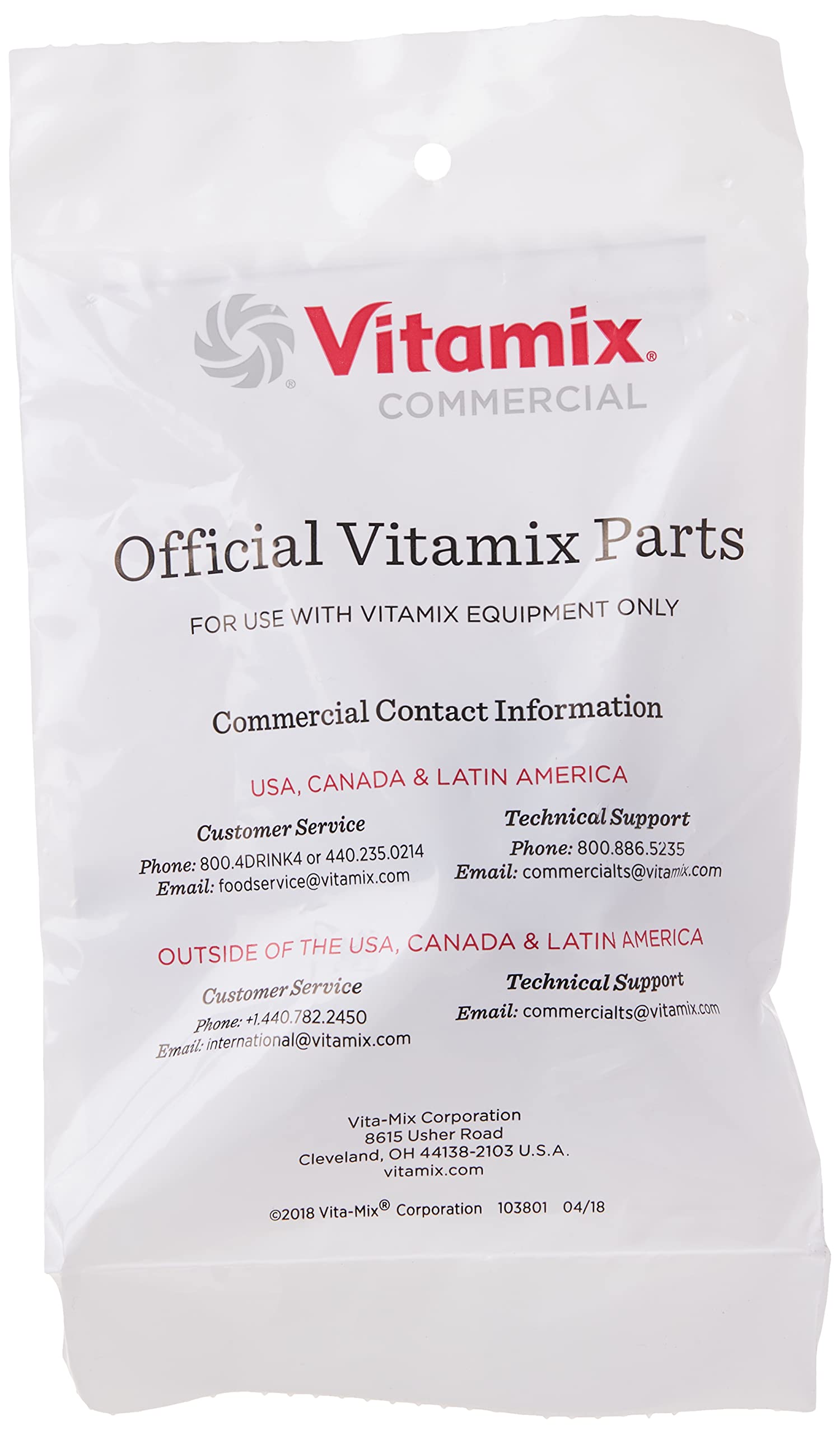 Vitamix drive socket kit 891 packaging with clear setup instructions.