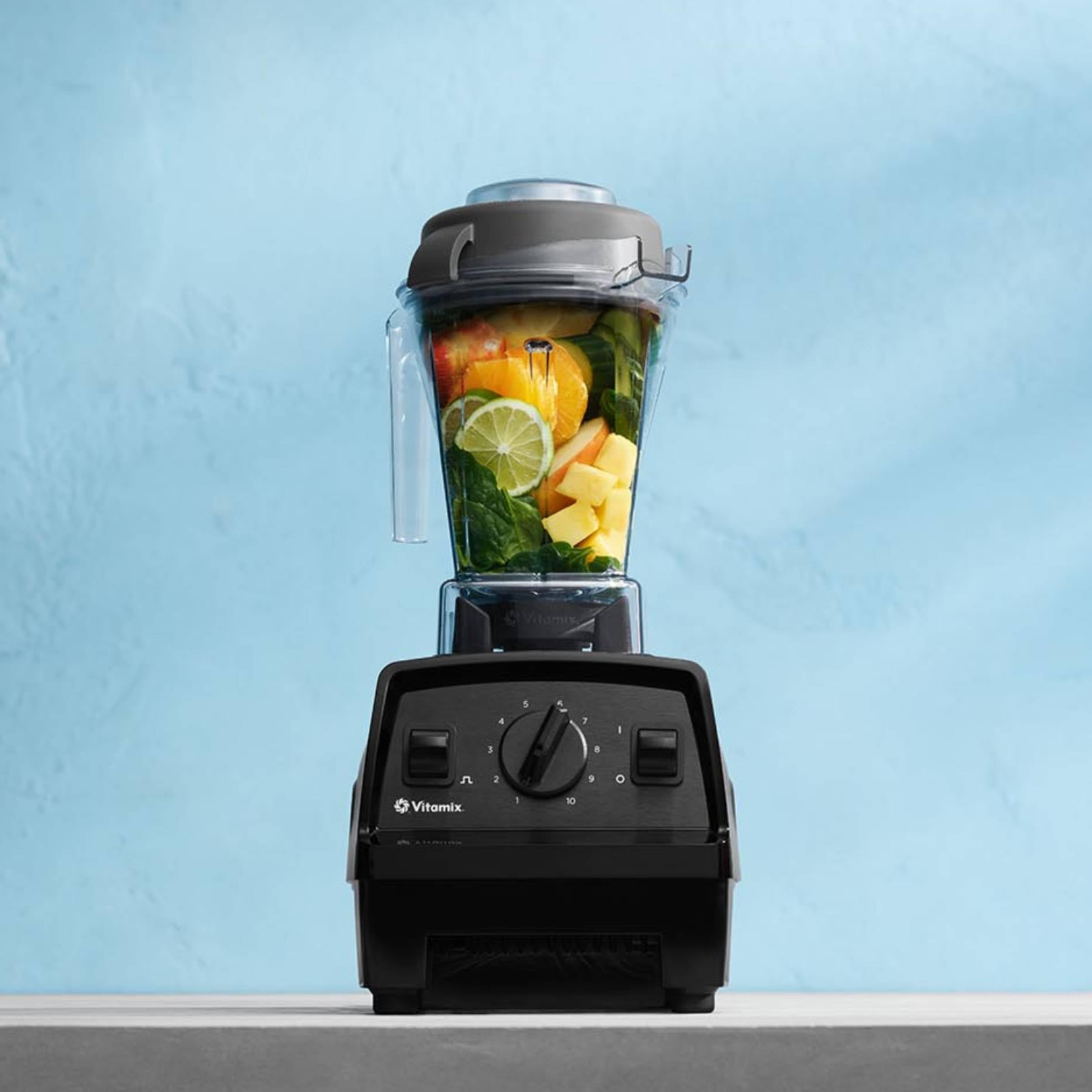 Vitamix Explorian E310 48-ounce container for batch smoothies and soups.