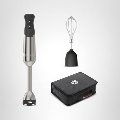 Vitamix bundle includes whisk and storage case for easy organization.
