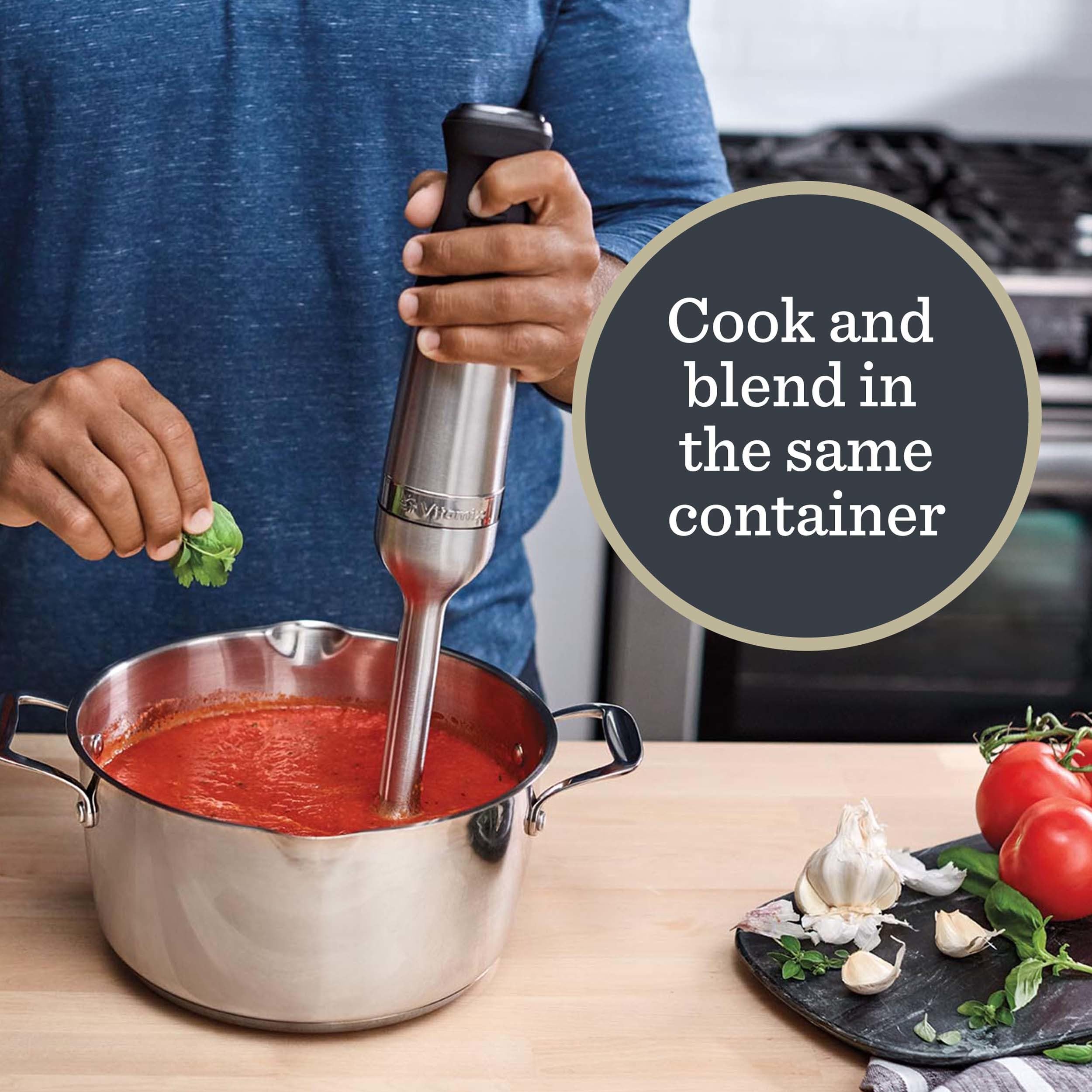 Vitamix compact design fits small spaces without sacrificing power.