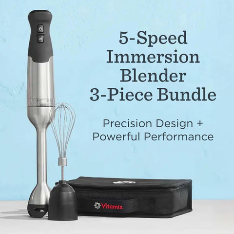 Vitamix whisk attachment quickly whips cream and batter.