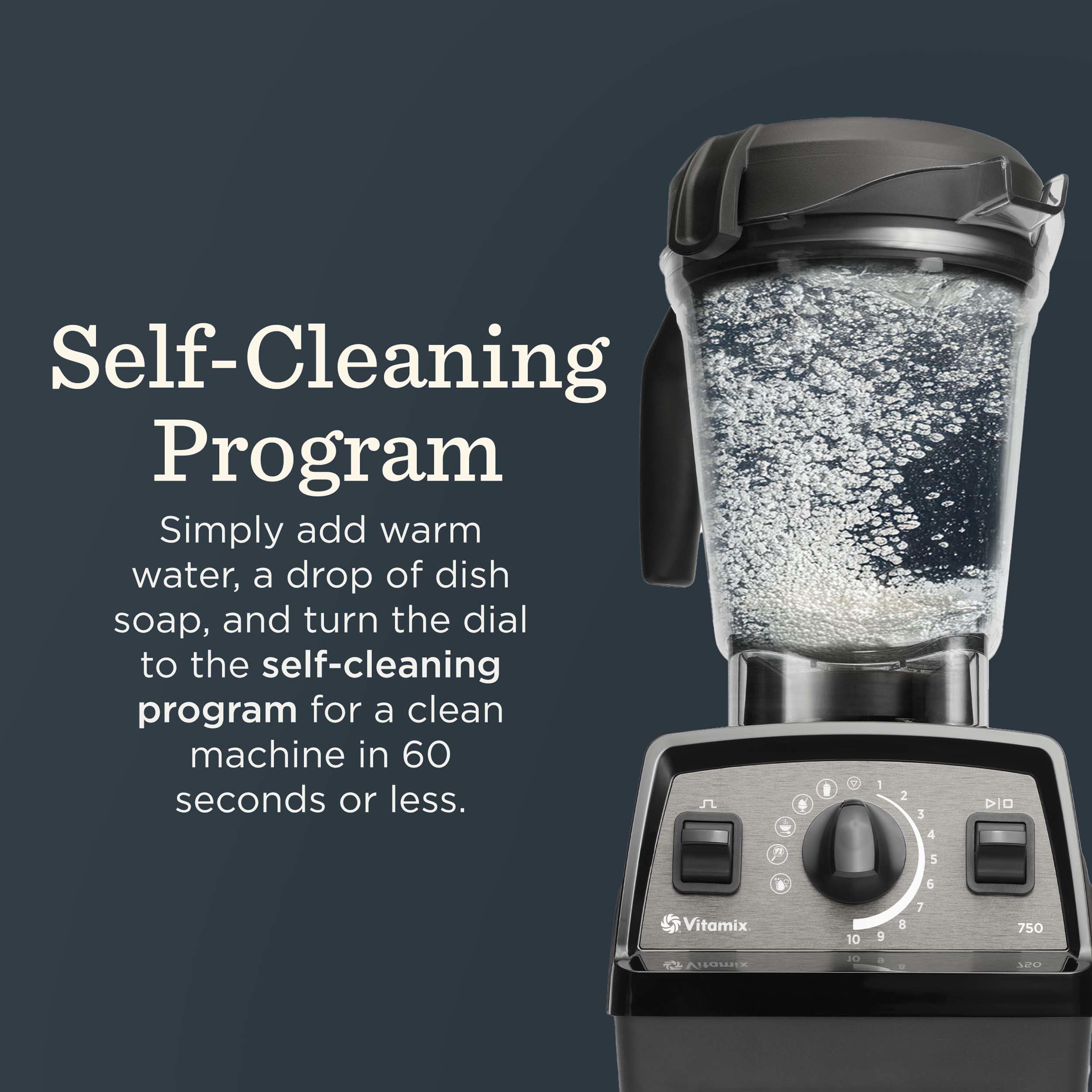Vitamix Propel 750 2.2 HP motor delivers fast, smooth blends.