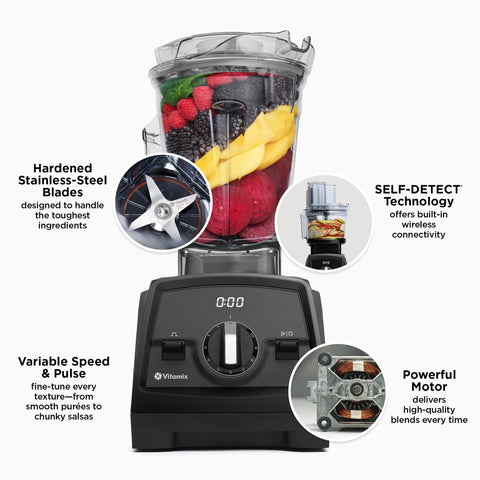 Vitamix Venturist Pro 64-ounce low-profile container for versatile, space-saving blending.