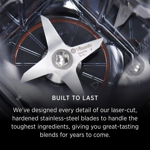Vitamix Venturist Pro tamper assists thick blends to smooth results.
