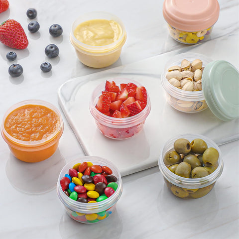 VITEVER airtight sealing dressing containers for fresh dressings on the go