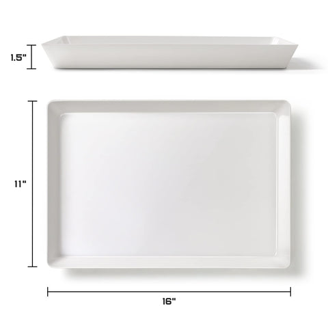 VITEVER thick BPA-free trays for safe, durable everyday entertaining.