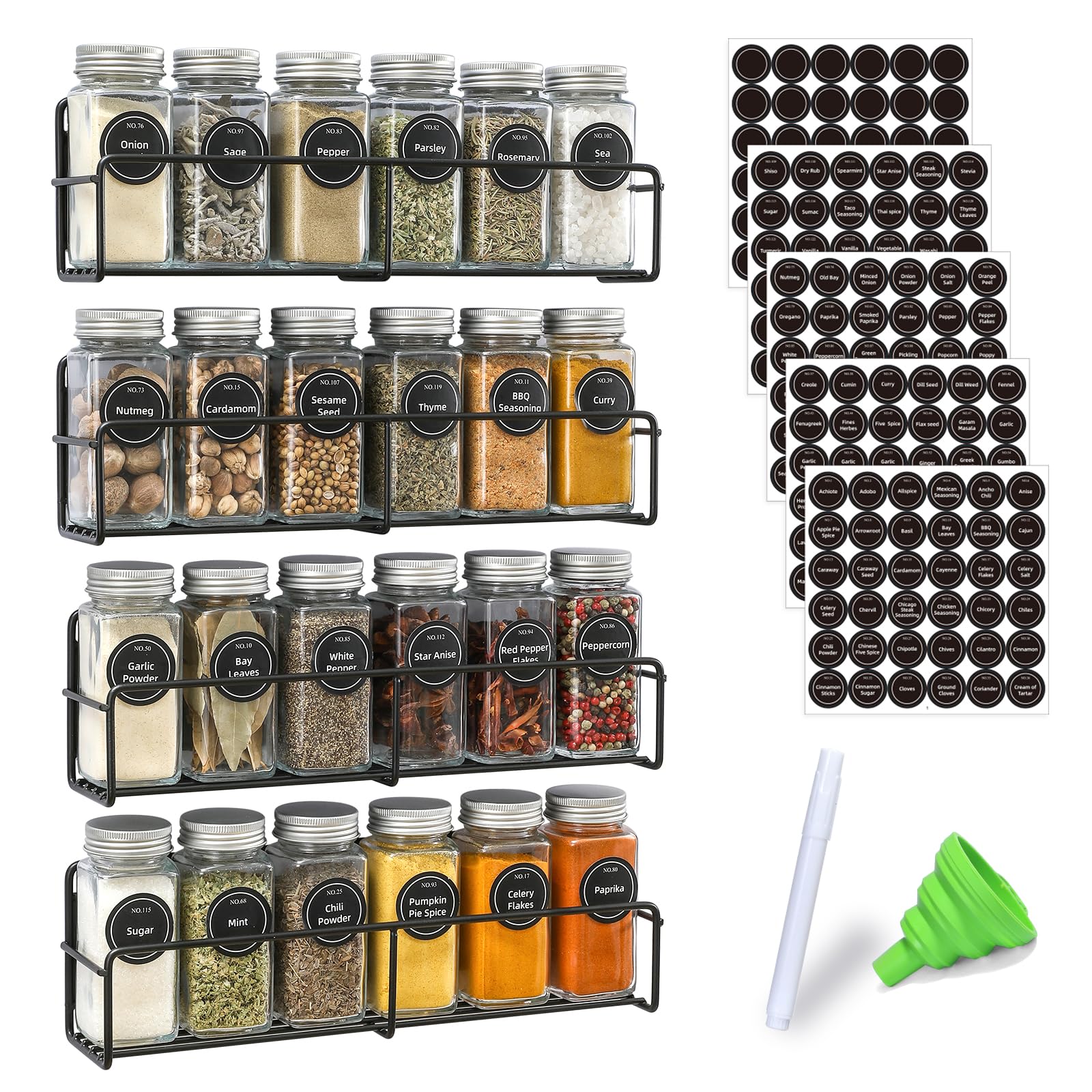 VITEVER glass jars close-up shows lead-free, durable storage solution