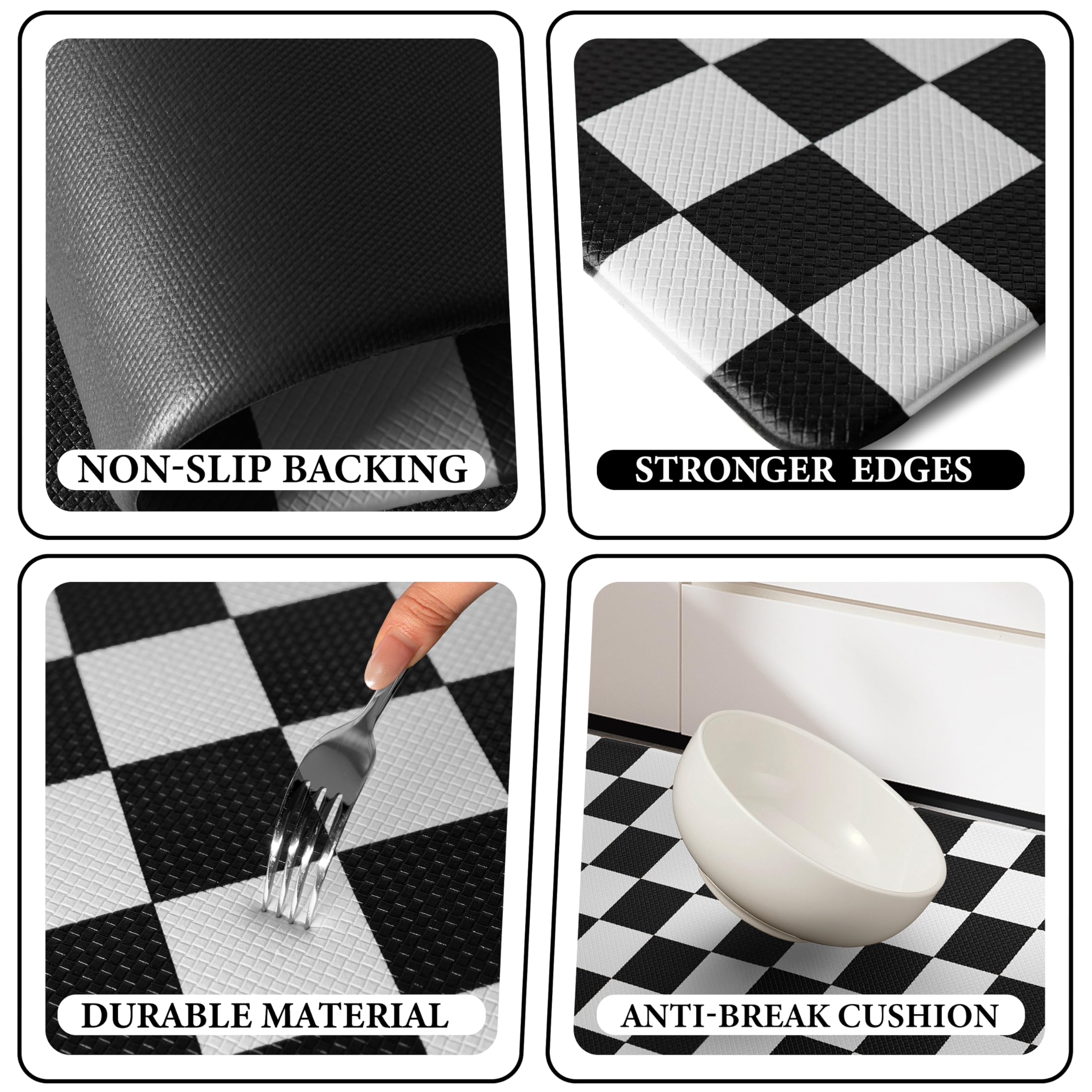 VivaNest multi-scene mat fits kitchen, laundry, and office