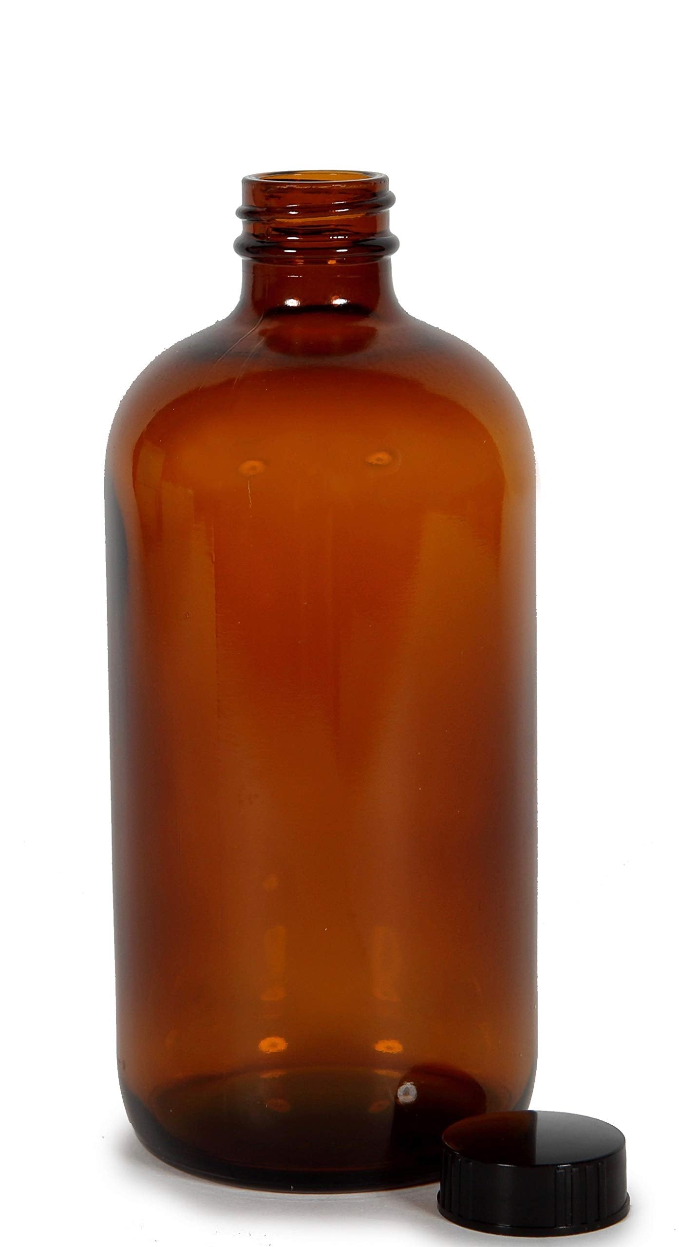 Vivaplex amber bottle displayed in a DIY setup for home care products.