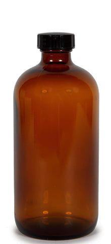 Vivaplex reusable amber glass bottle for sustainable storage.