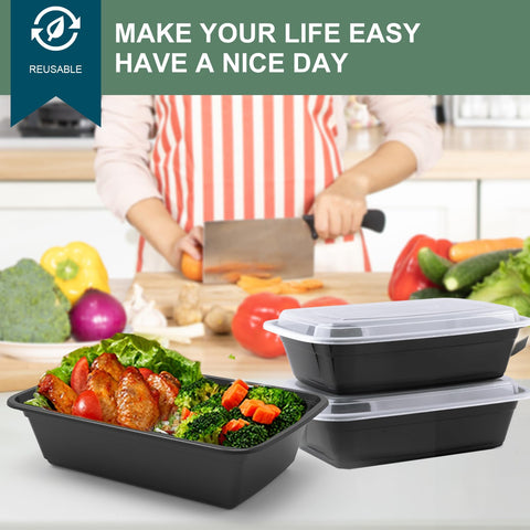 Vivigu 50-pack set offers convenient portioning for lunch, dinner, or meal prep.