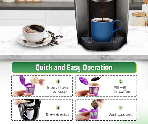 Bulk 400-count VIVI SKY K cup filters ready for home or office.