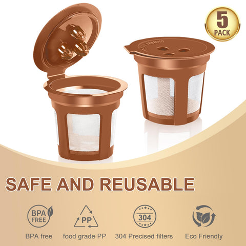 Compatible with Ninja Dual Brew Pro System 3-hole configuration for consistent results.