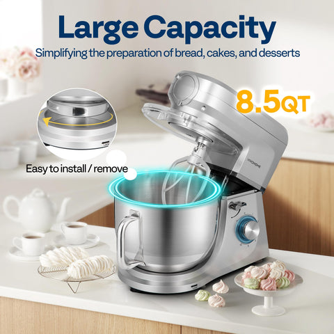 VIVOHOME blender jar attachment for smoothies and sauces with the mixer.