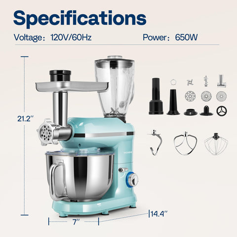 VIVOHOME dishwasher-safe parts simplify cleanup after cooking.
