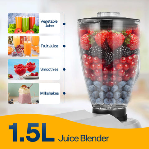 VIVOHOME meat grinder attachment enables fresh ground options for meals.