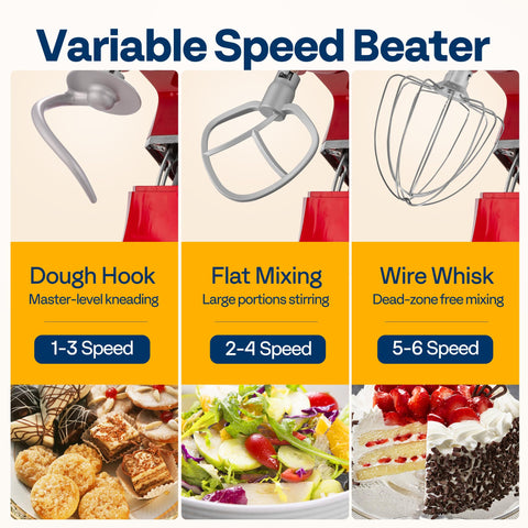 VIVOHOME splash guard reduces mess during mixing sessions
