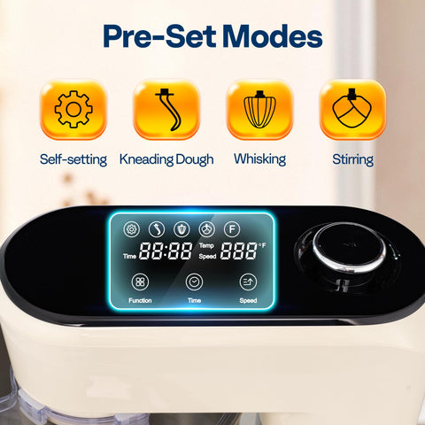 VIVOHOME 660W motor delivers powerful yet quiet mixing for kitchen tasks