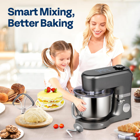 VIVOHOME stand mixer 6Qt bowl for large-batch baking