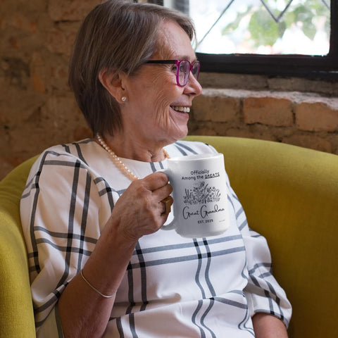 Vivulla68 2025 mug designed for great grandma celebrations and memories