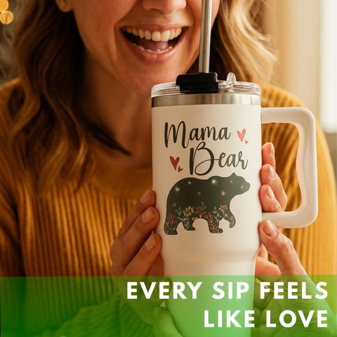 Vivulla68 Durable Sweatproof Mama Cup 40oz for daily use