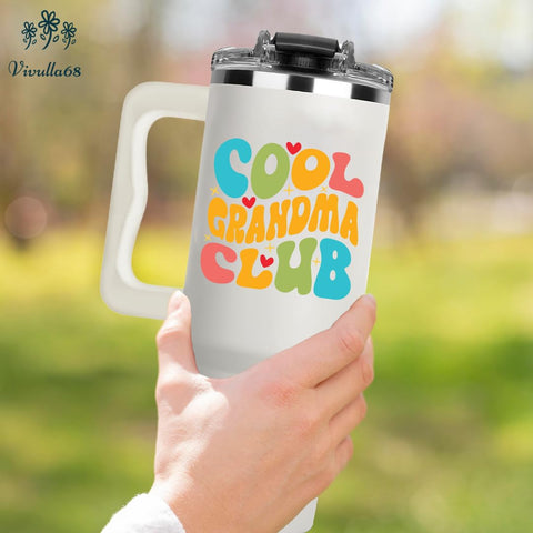 Vivulla68 Gift-ready grandma tumbler great for celebrations and daily use.