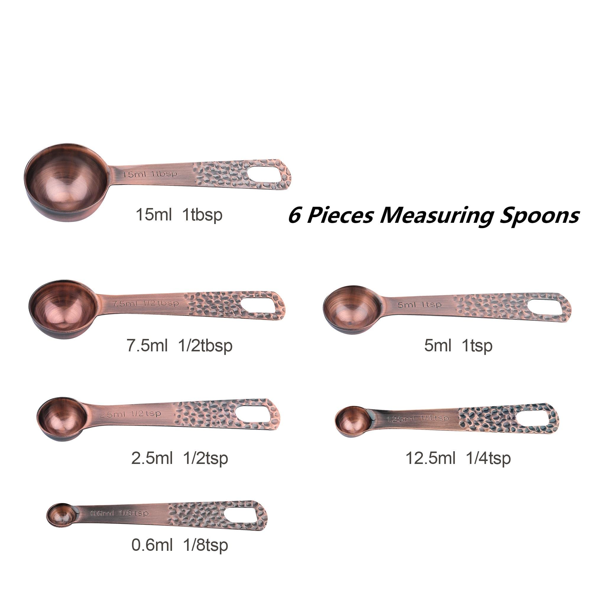 Viwehots stackable design keeps cups and spoons neatly organized.