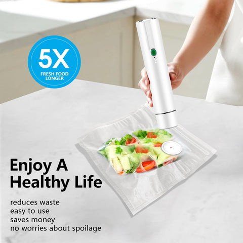 Vixino handheld sealer in action demonstrating quick one-step sealing