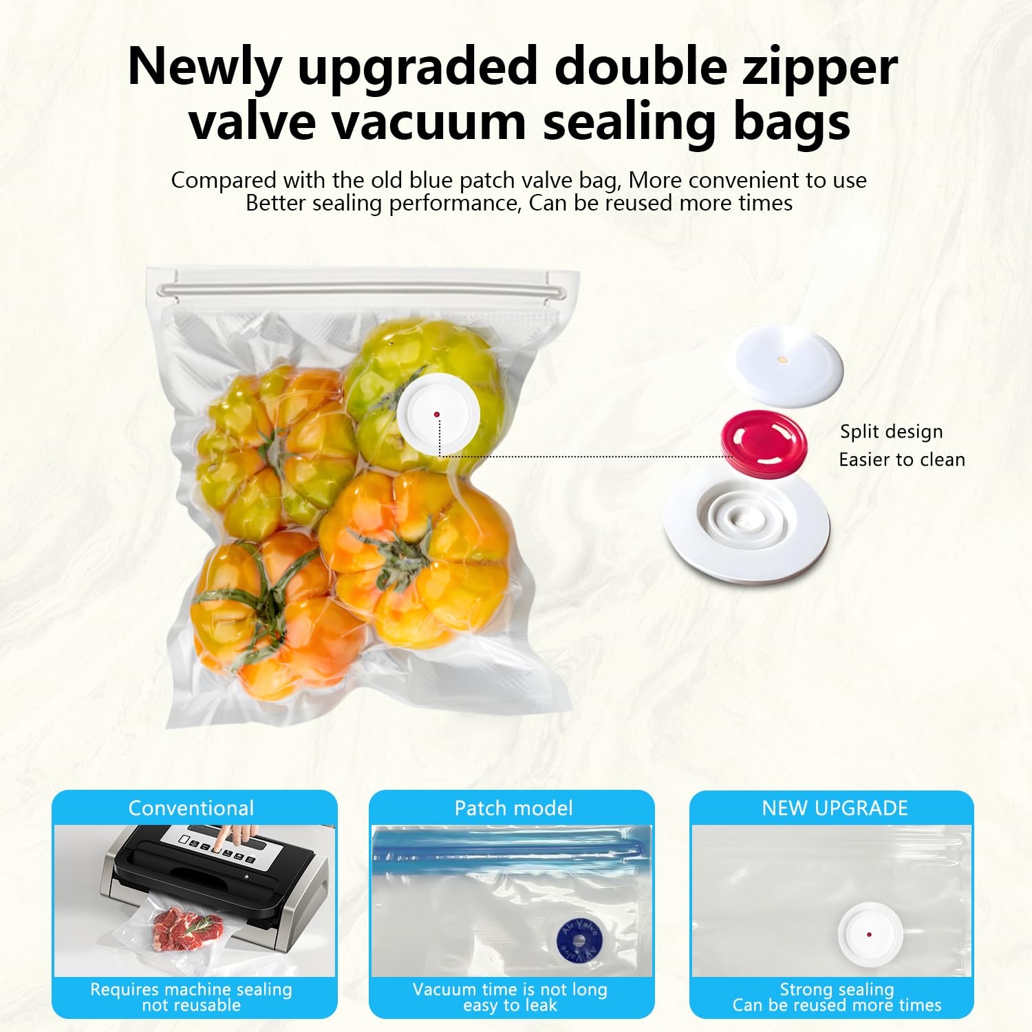 Vixino sealed meal bag demonstrates airtight freshness for leftovers