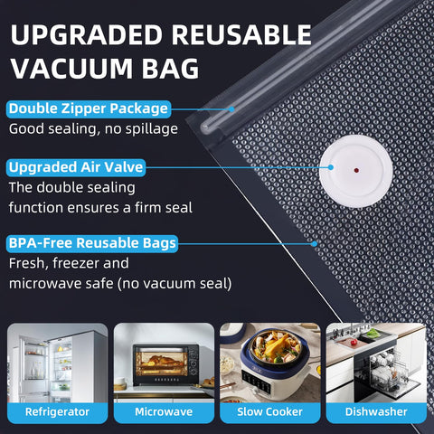 Vixino travel-friendly sealer for on-the-go freshness.