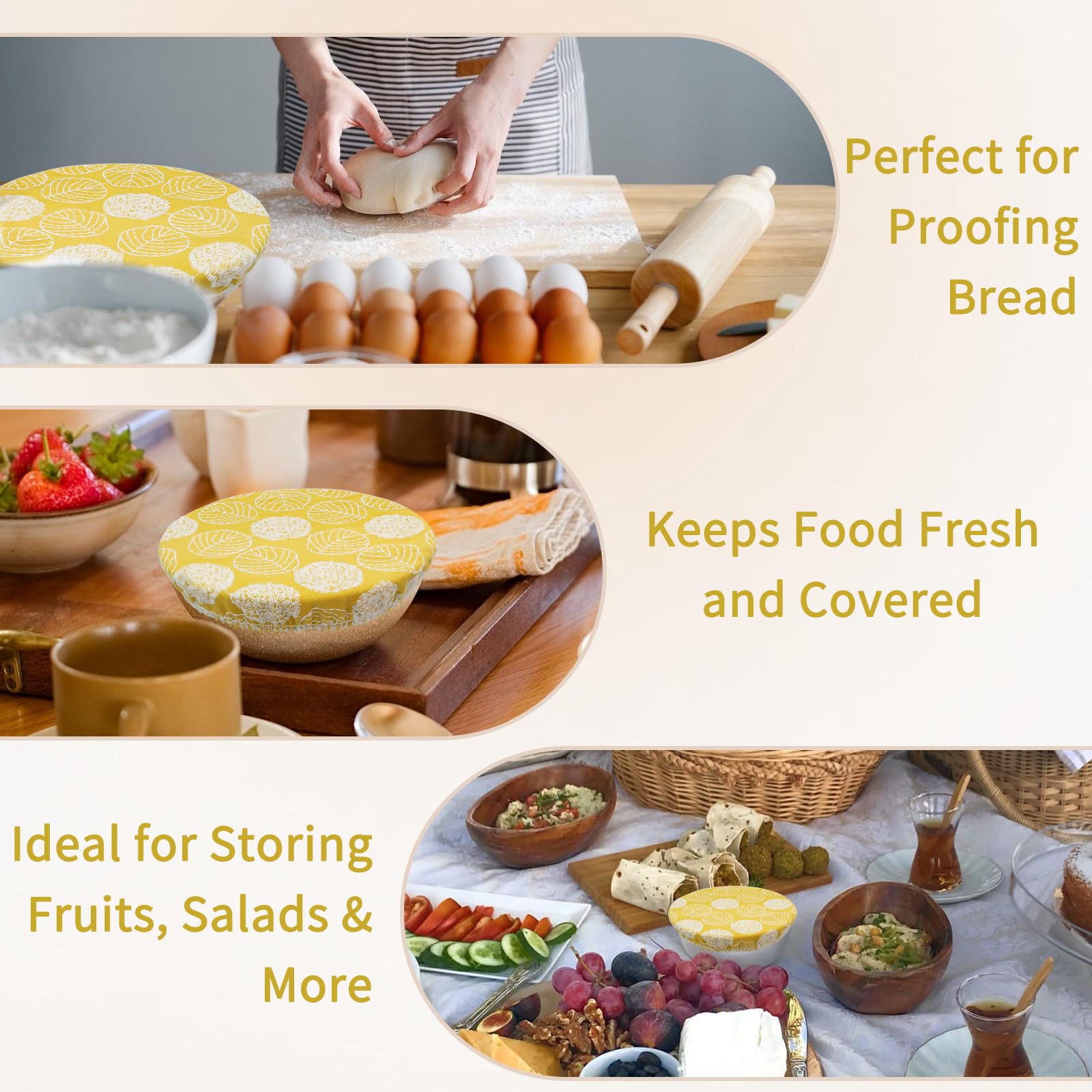VKU bread-proofing setup protects dough as it rests and rises