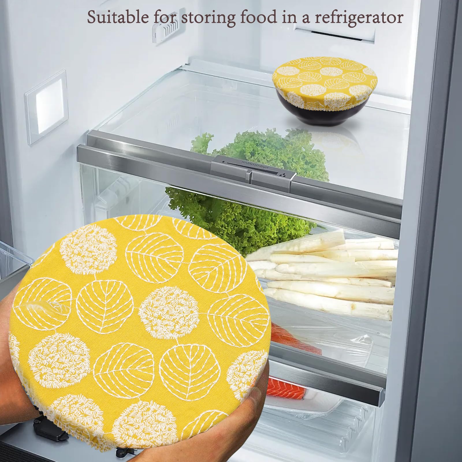 VKU eco-friendly fabric bowl cover reduces disposable plastic use