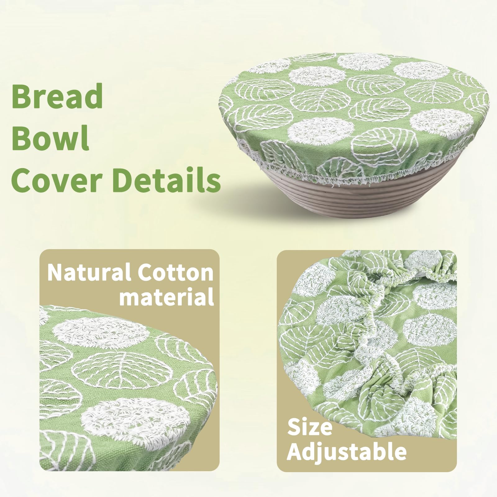 VKU bowl cover set in three sizes for versatile kitchen tasks