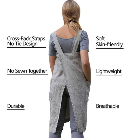 VLZUFE breathable fabric keeps you cool during long kitchen sessions.