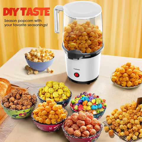 Vminno BPA-free popper for safe, oil-free snacks.