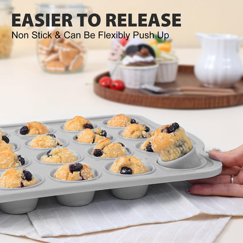 Vnray easy-release silicone keeps cakes intact and clean.