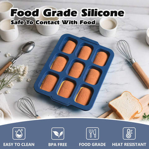 Heat-resistant and freezer-safe for versatile mini treats and storage.