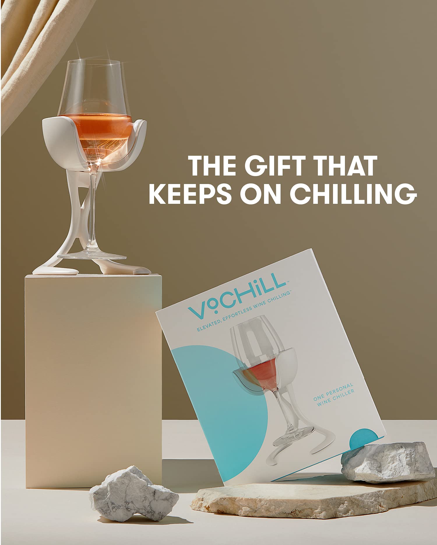 VoChill suitable for indoor and outdoor entertaining.