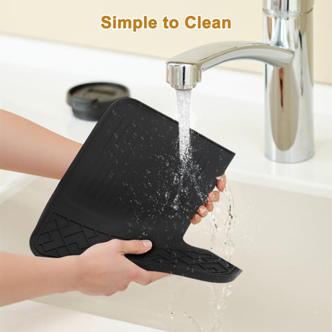 VOCOSTE easy clean powder-repellent finish simplifies wipe downs.