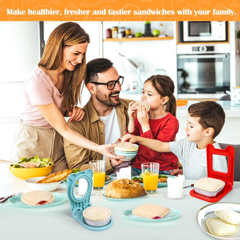 Vodolo removable cutting rings simplify cleaning after batch sandwich making