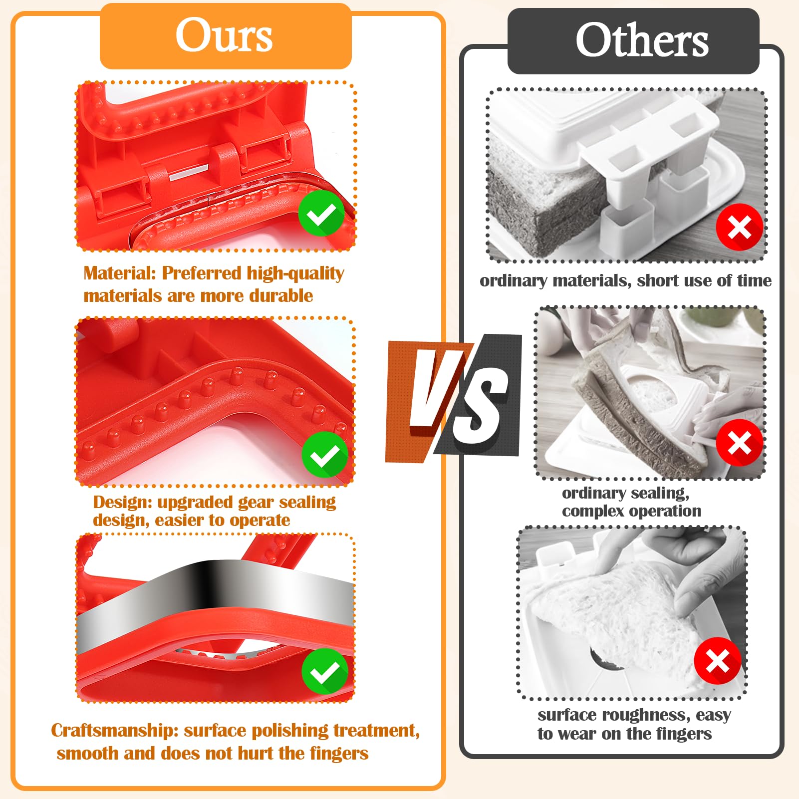Vodolo easy-clean design supports effortless washing after use